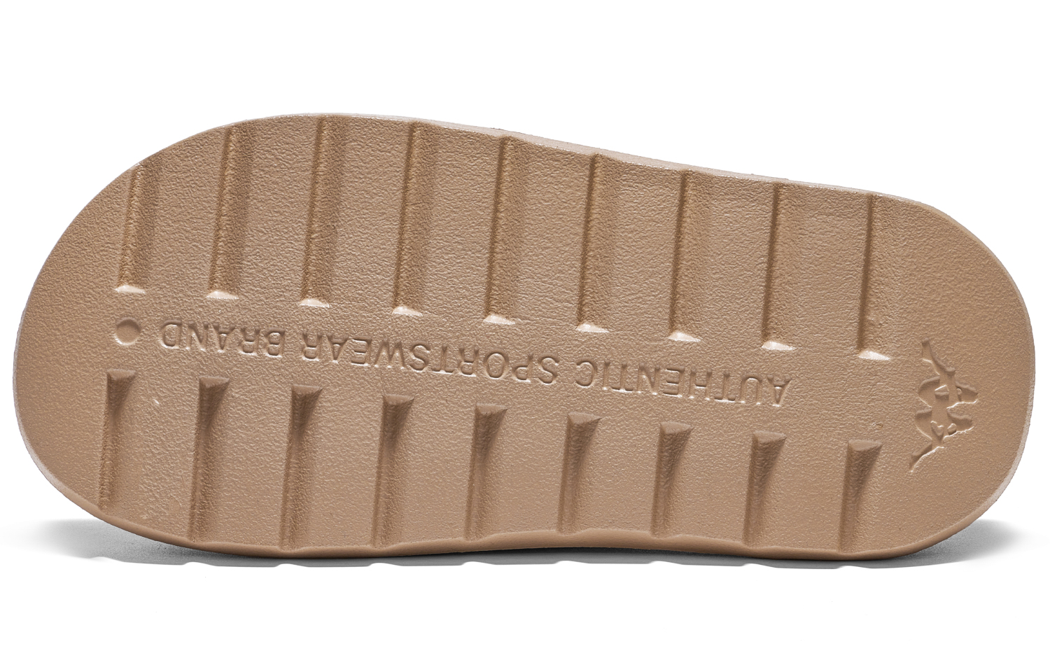 Details for Kappa 經典潮流 舒適透氣 防滑耐磨 靜音防臭一字拖鞋 男女款 棕色