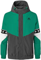 Kappa Color-Block Logo Tape Hooded Sports Jacket K0B12FJ65 Kappa Color-Block Logo Tape Hooded Sports Jacket K0B12FJ65
