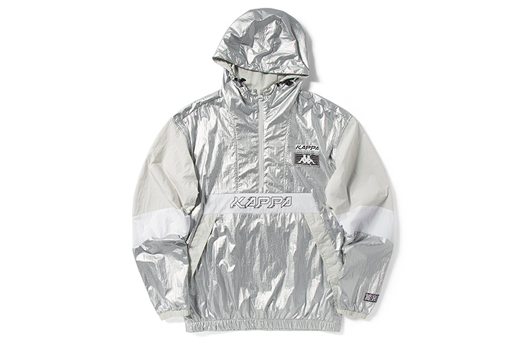 Kappa Colorblock Half-Zip Windbreaker Jacket Unisex K0AY2FJ02F