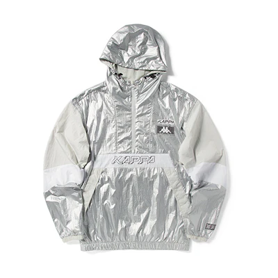 Kappa Colorblock Half-Zip Windbreaker Jacket Unisex K0AY2FJ02F