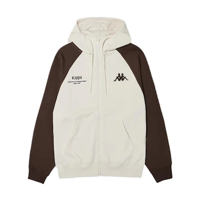 Kappa Colorblock Hoodie American Style Birch White K0D72MK01-0114