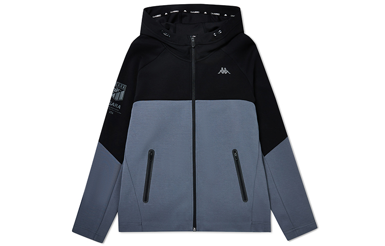 Kappa Colorblock Knit Hoodie Athletic Long Sleeve Zip Jacket Casual Wear K0E12MK40