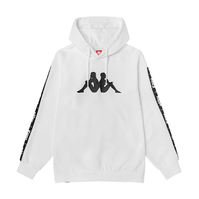 Kappa Colorblock Logo Side Tape Sweatshirt Unisex Couples Style K0BY2MT68D
