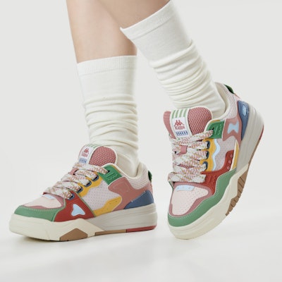 Kappa 舒适款 低帮 '粉绿红' K0EW5CC16-5362 Sizing Kappa 舒适款 低帮 '粉绿红' K0EW5CC16-5362