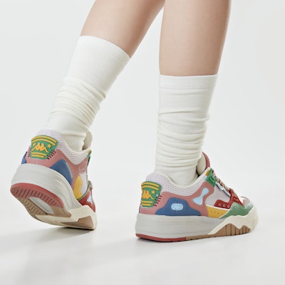 Kappa 舒适款 低帮 '粉绿红' K0EW5CC16-5362 Cheap Kappa 舒适款 低帮 '粉绿红' K0EW5CC16-5362