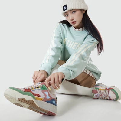 Kappa 舒适款 低帮 '粉绿红' K0EW5CC16-5362 1