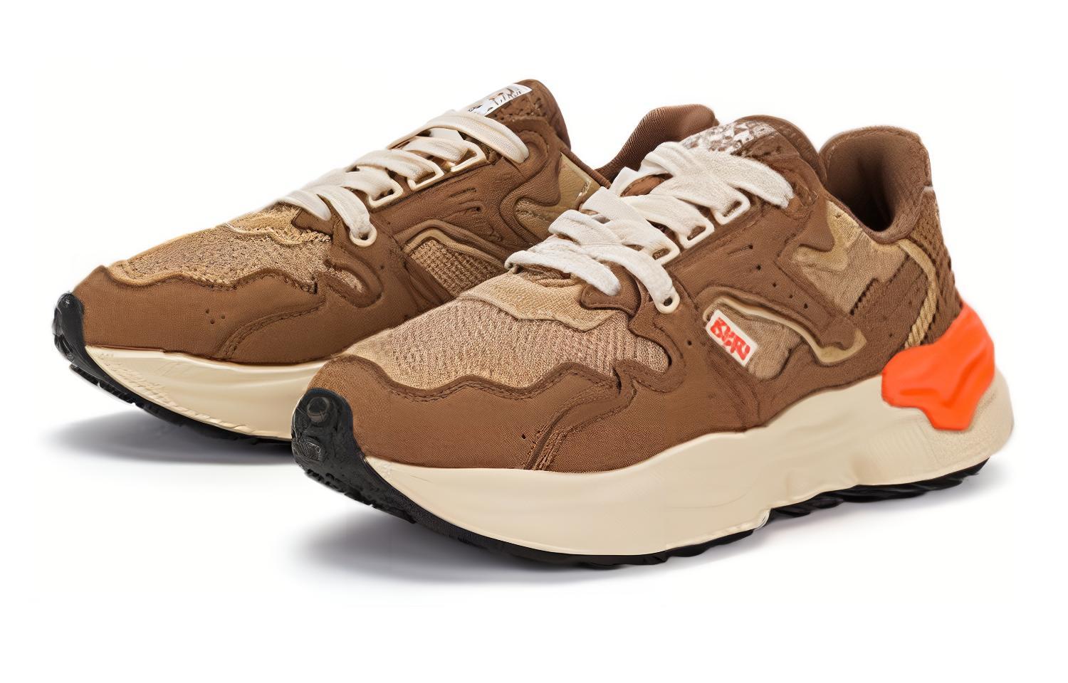 Shop Kappa Kasut Lari Rendah Serbaguna Selesa 'Coklat' K0DZ5MM11-487