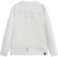 Kappa Cotton Breathable Crewneck Long-Sleeve Sweatshirt White ( Casual Wear) KPCGCTC02 Kappa Cotton Breathable Crewneck Long-Sleeve Sweatshirt White ( Casual Wear) KPCGCTC02