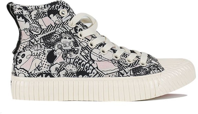 蠟筆小新 x Kappa 防滑耐磨 高筒 帆布鞋 都市款 黑色 Order 蠟筆小新 x Kappa 防滑耐磨 高筒 帆布鞋 都市款 黑色