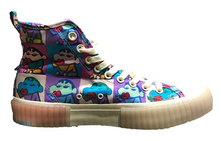 Order Kappa蜡笔小新联名高帮篮球鞋‘淡蓝色’ KPCTFVS84-950