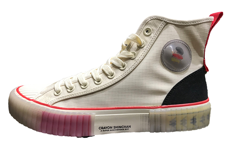 Kappa Crayon Shin-chan x Vulcanized 'Egret White' KPCTFVS86-024S