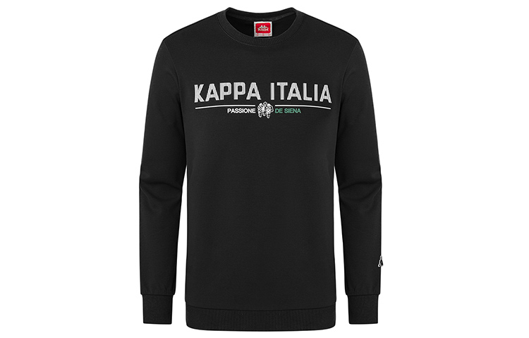 Kappa Crewneck Sweatshirt with Letter Print - Casual Sports Style K0B12WT03