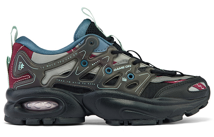 Kappa Deconstructed Dad Shoe 'Black' 圖 2