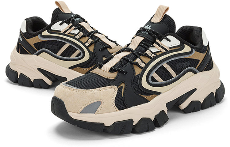 Shop 卡帕解构老爹鞋“黑色米色” K0CZ5MC81-990A