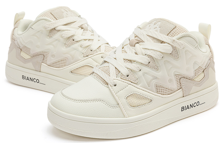 Kappa Deconstructed High-Top Sneakers 'Winter White' 圖 4