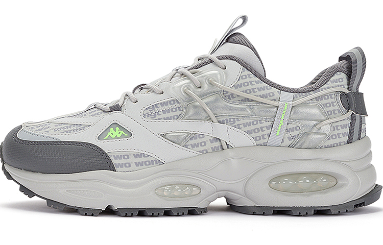 Kappa Deconstructed Low 'Grey Silver'
