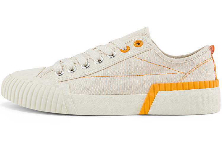 Kappa Deconstructed Low Top Canvas 'Egret White'