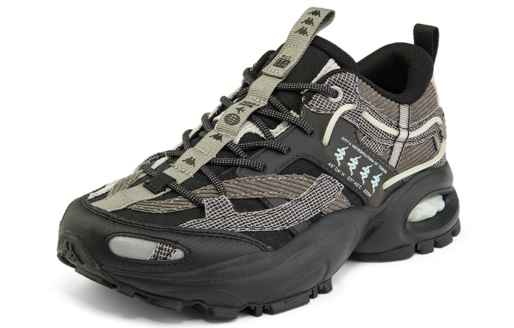 Kappa Deconstructed Retro 'Dad Shoe Black' 圖 2