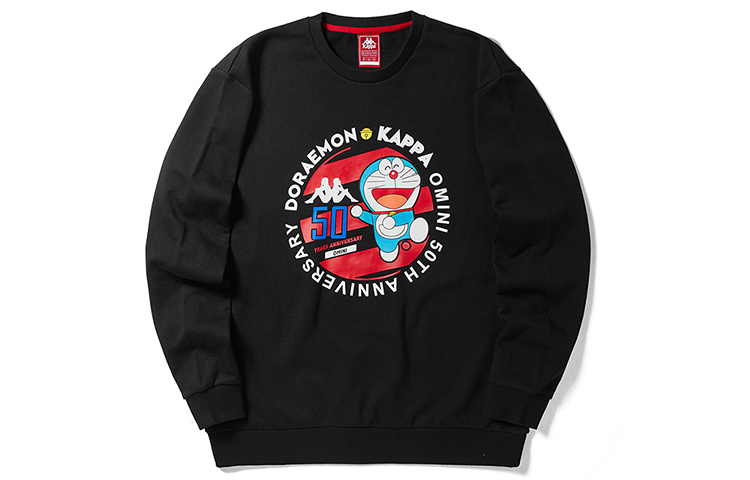Kappa Doraemon 50th Anniversary Graphic Pullover Sweatshirt Unisex K09Y2WT12D
