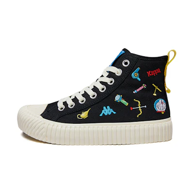 Kappa Doraemon High-Top Canvas 'Black'