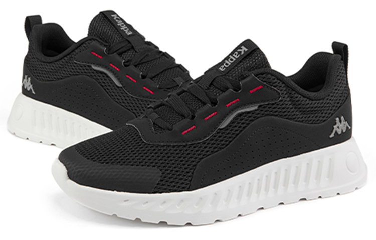 Kappa Fashion Casual Low-Top 'Black White' 圖 2