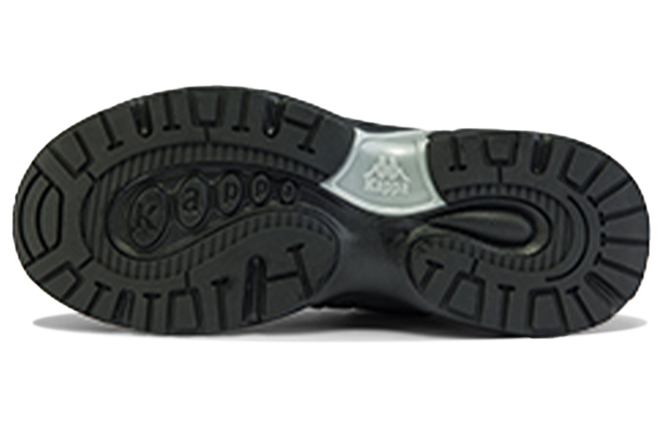 Shop Kappa 時尚 低筒 跑步鞋 男女同款 黑色