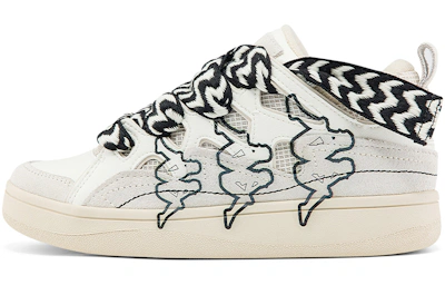 Kappa Fatty 'Winter White/Angola White/Black'