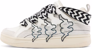 Kappa Fatty 'Winter White/Angola White/Black' K0BZ5CS20P-0106 Kappa Fatty 'Winter White/Angola White/Black' K0BZ5CS20P-0106