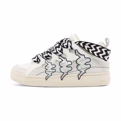 Kappa Fatty 'Winter White/Angola White/Black'