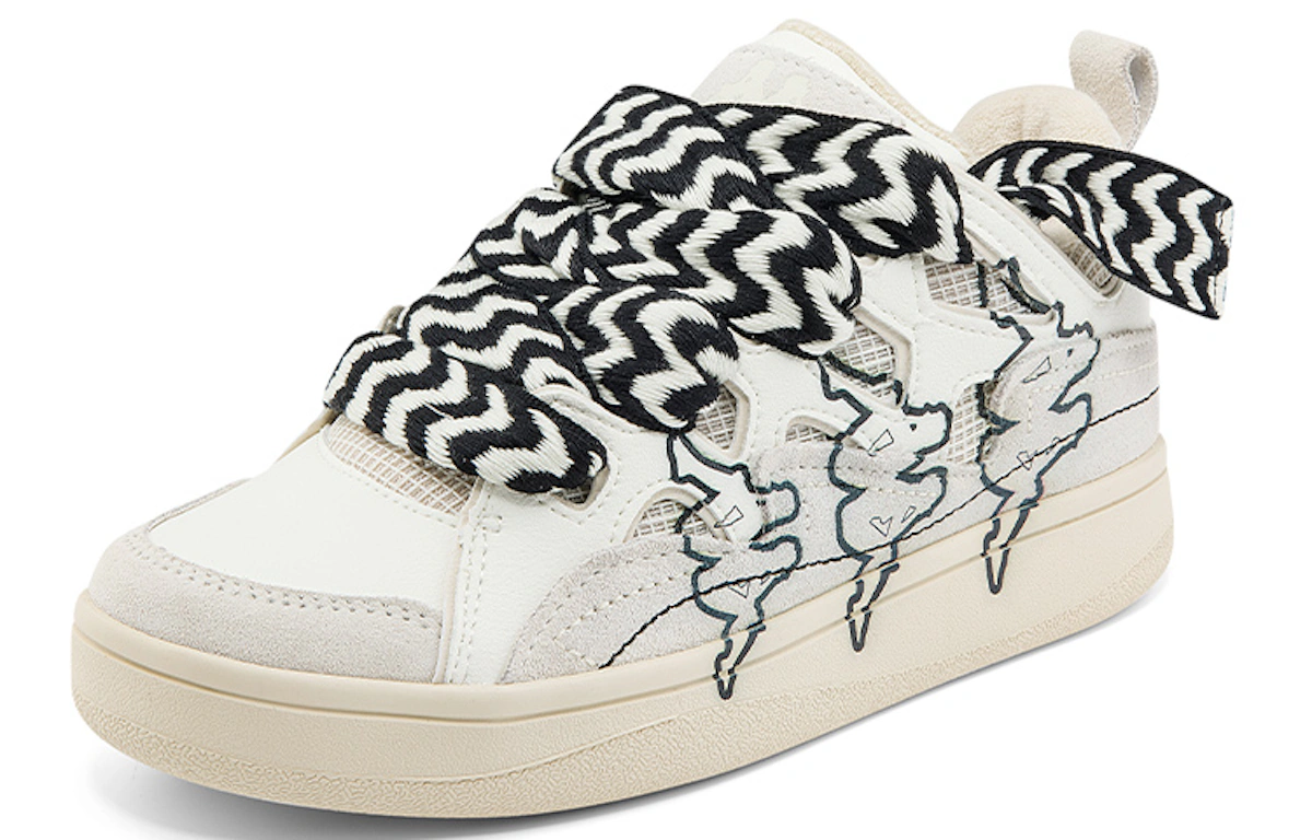 Kappa Fatty 'Winter White/Angola White/Black'