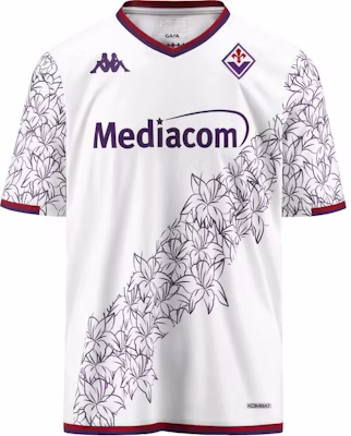 Jersi Bola Kappa Florence Away V-Neck Lengan Pendek Putih FI23A07 Buy Jersi Bola Kappa Florence Away V-Neck Lengan Pendek Putih FI23A07