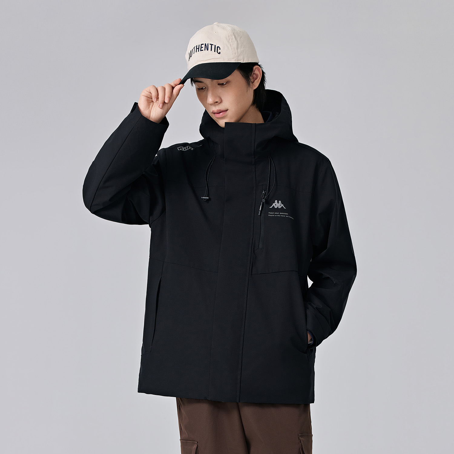 Kappa GARA Series  Outdoor Windproof Stretch Hoodie Jacket - Multiple Colors K0E72FJ41 圖 13