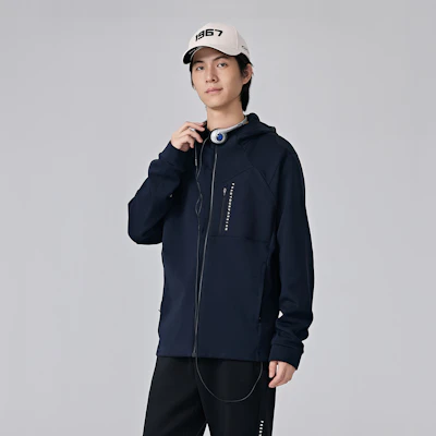 卡帕GARA系列休闲针织连帽夹克 - 时尚舒适 K0E72MK40 Purchase 卡帕GARA系列休闲针织连帽夹克 - 时尚舒适 K0E72MK40
