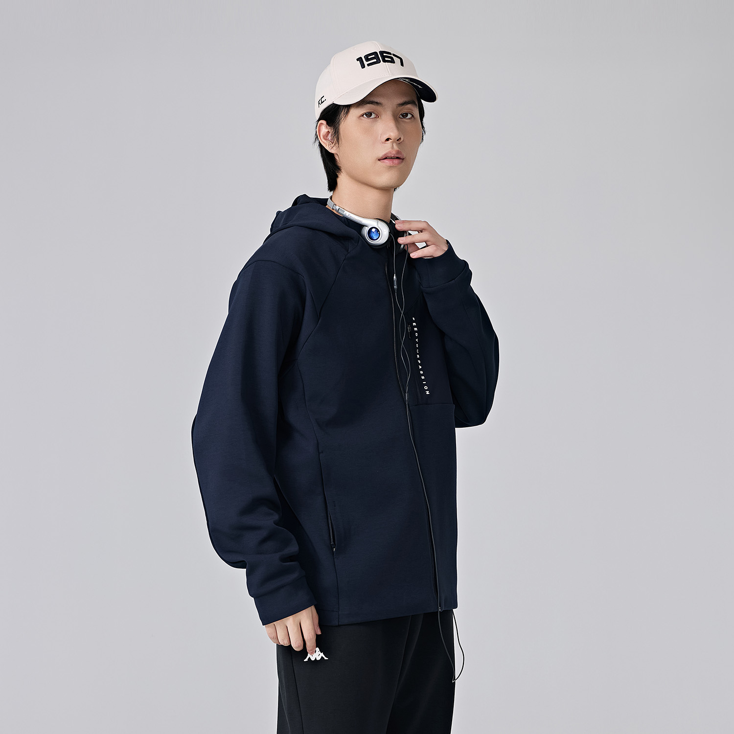 Kappa GARA Series Casual Knit Hoodie Jacket - Fashionable & Comfortable K0E72MK40 圖 8