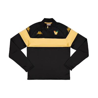 Kappa Half-Zip Colorblock Training Sweatshirt Black 38111ZW-A33