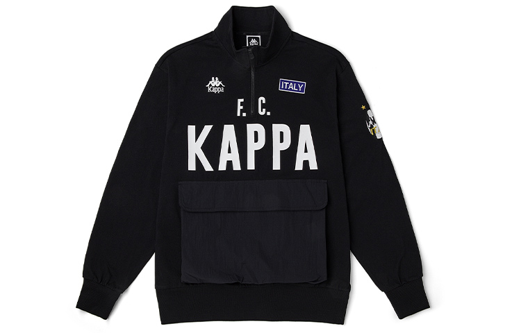 Kappa Half-Zip Pullover Jacket with Large Pocket KAB1LT02