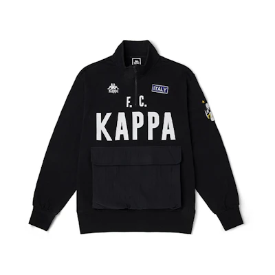 Kappa Half-Zip Pullover Jacket with Large Pocket KAB1LT02