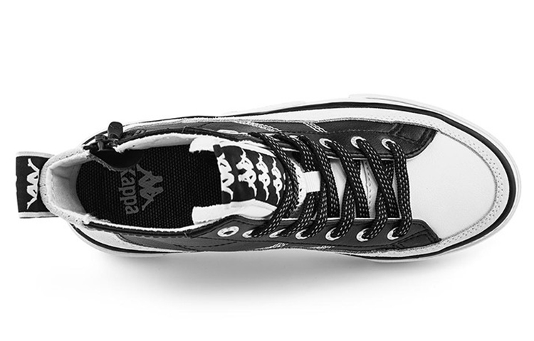 Lookbook Kappa 高幫 板鞋 男女同款 黑