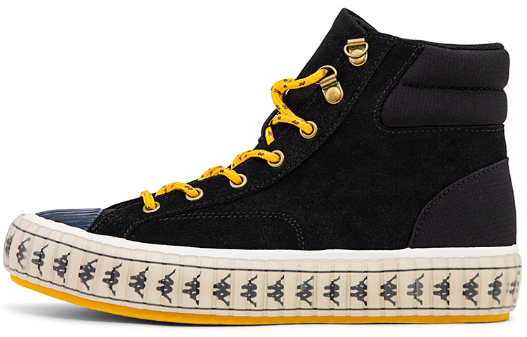 Kappa High-Top 'Black Logo Tape'