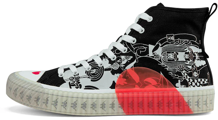 Kappa High-Top Canvas 'Kolaborasi Artis Gula Hitam Hati' K0BX5VS12D-990 Buy Kappa High-Top Canvas 'Kolaborasi Artis Gula Hitam Hati' K0BX5VS12D-990