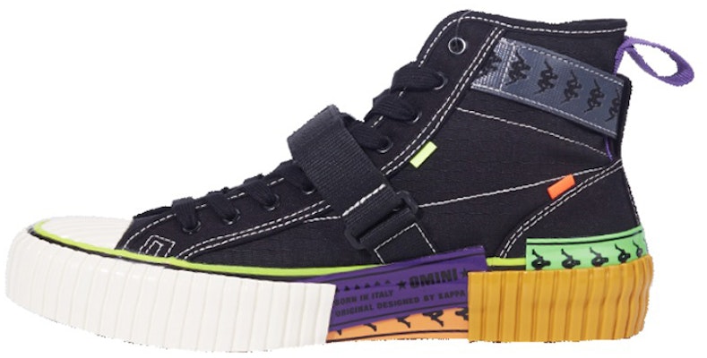 Kappa High-Top Canvas 'Black' K0AW5VS50-990 Buy Kappa High-Top Canvas 'Black' K0AW5VS50-990