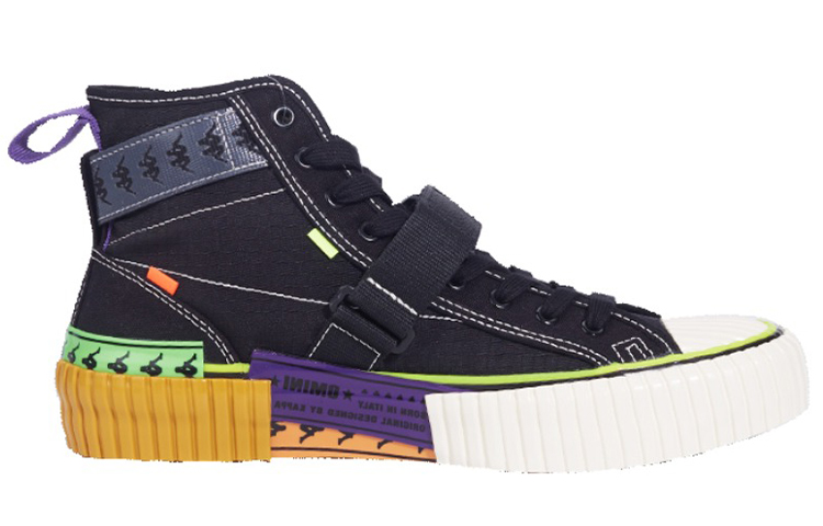 Order Kappa 串標 高筒帆布鞋 黑色