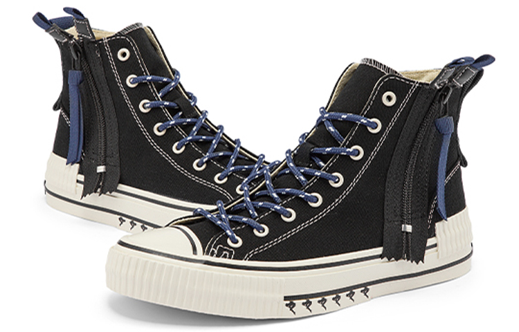 Kappa High-Top Canvas 'Black' 圖 3