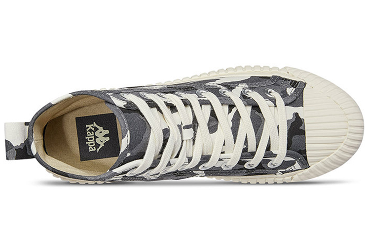 Lookbook Kappa迷彩蓝色高帮帆布鞋 K09Y5VS13-951
