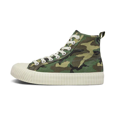 Kappa High-Top Canvas 'Camo Green'