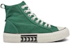 Order Kappa Kasut Kanvas Tinggi 'Coral Green' K09Y5VS60-381