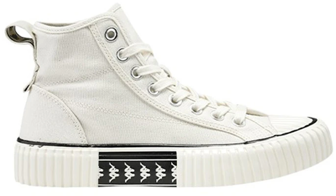 Kappa Hoge Canvas Schoenen ''Egret White'' K0AW5VS60-024 Order Kappa Hoge Canvas Schoenen ''Egret White'' K0AW5VS60-024