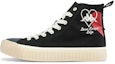 Buy Kappa High-Top Canvas 'Embroidered Heart Valentine's Day - Hitam' KPCDFVS90C-990