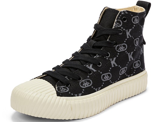 Kappa Kasut Kanvas Tinggi 'Corak-Penuh Hitam' K0CY5VS14-990 Order Kappa Kasut Kanvas Tinggi 'Corak-Penuh Hitam' K0CY5VS14-990