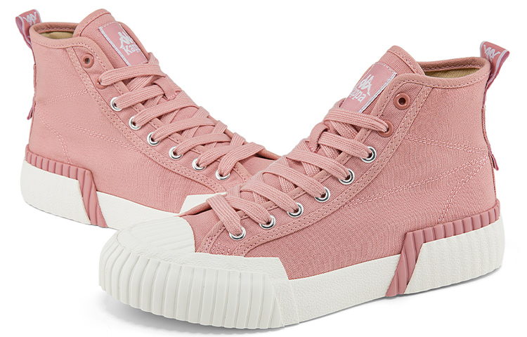 Shop Kappa Hoge Canvas Sneakers ''Zilver Roze Academy'' K0BY5VS03D-444